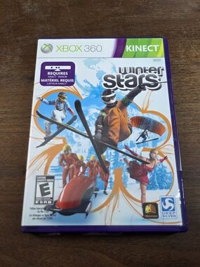 Xbox 360 Kinect Winter Stars Game Cib